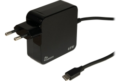 Inter-Tech Stecker-Netzteil PD-2065 65W USB-C schwarz