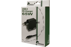 Inter-Tech Stecker-Netzteil PD-2065 65W USB-C schwarz