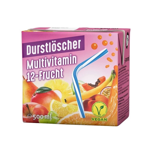 Multivitamin - 12 x 0,5L, Vegan