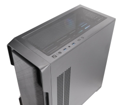 Nanoxia Gehäuse MIDI DS-9G ARGB black - USB-C - TG
