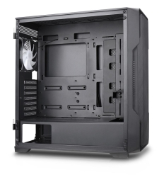 Nanoxia Gehäuse MIDI DS-9G ARGB black - USB-C - TG