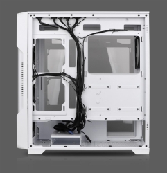 Nanoxia Gehäuse MIDI DS-9G-W ARGB White - USB-C - TG