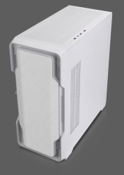 Nanoxia Gehäuse MIDI DS-9G-W ARGB White - USB-C - TG