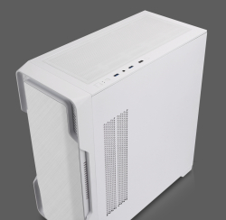 Nanoxia Gehäuse MIDI DS-9G-W ARGB White - USB-C - TG