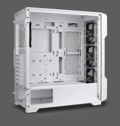 Nanoxia Gehäuse MIDI DS-9G-W ARGB White - USB-C - TG