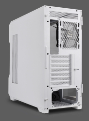 Nanoxia Gehäuse MIDI DS-9G-W ARGB White - USB-C - TG