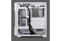 Nanoxia Geh MIDI DS-9 ARGB Airflow white - USB-C - TG-Mesh