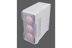 Nanoxia Geh MIDI DS-9 ARGB Airflow white - USB-C - TG-Mesh