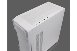 Nanoxia Geh MIDI DS-9 ARGB Airflow white - USB-C - TG-Mesh