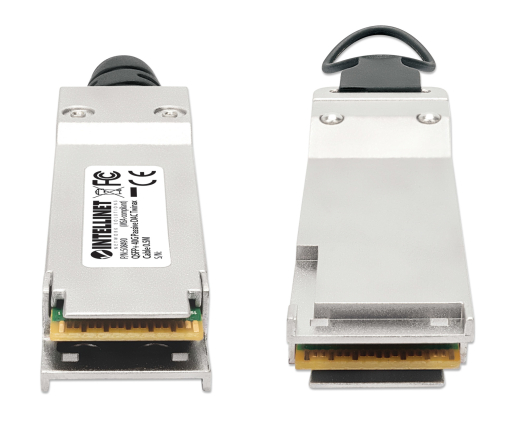 INTELLINET QSFP+ 40G Passives DAC Twinax-Kabel 0,5m MSA-konf