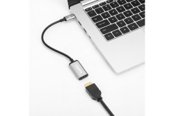 MANHATTAN 4K@60Hz USB 3.2 Typ C auf HDMI-Adapter 15cm Kabel