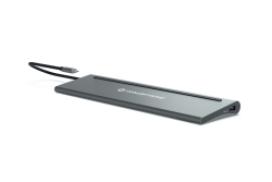 CONCEPTRONIC 12-1 Dock USB-C->2xHDMI/3xUSB-A/DP/+ 18cm gr