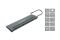 CONCEPTRONIC 12-1 Dock USB-C->2xHDMI/3xUSB-A/DP/+ 18cm gr