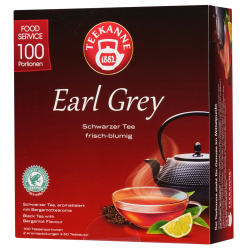 Schwarztee Earl Grey - 100 Beutel à 1,75 g