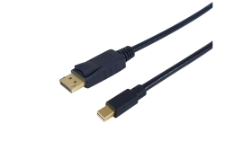Equip Mini DisplayPort->DP 4K/ 60Hz St/St 2.00m sw Polybeutel