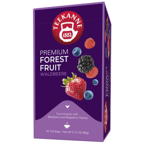 Früchtetee Premium Waldbeeren 20 Beutel x 3,0 g
