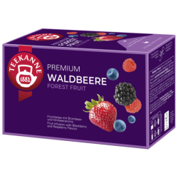 Früchtetee Premium Waldbeeren 20 Beutel x 3,0 g