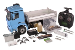 Amewi RC Baustelle Muldenkipper Mercedes Arocs 4x2 blau 14+
