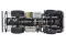 Amewi RC Baustelle Muldenkipper Mercedes Arocs 4x2 blau 14+