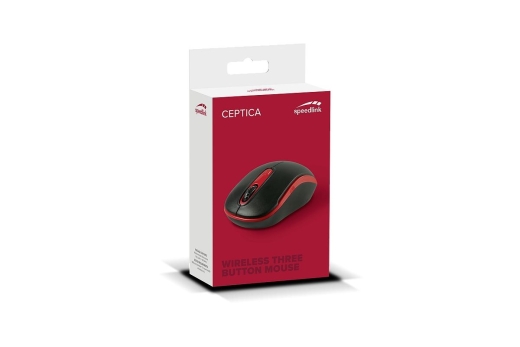 Speedlink Maus CEPTICA, kabellos, schwarz-rot retail