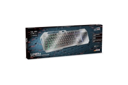 Speedlink Gaming Tastatur LUNERA, Metal Rainbow, schwarz retail