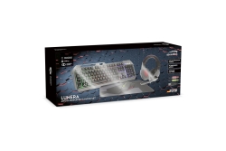 Speedlink Gaming Set LUNERA, 4in1, Beleuchtet, schwarz retail
