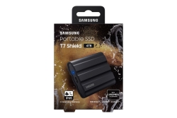 SSD 4TB Samsung Portable SSD T7 Shield USB3.2 Black retail