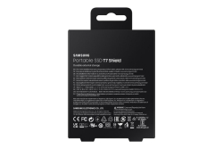 SSD 4TB Samsung Portable SSD T7 Shield USB3.2 Black retail
