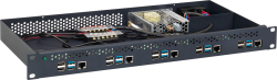 Rackmount.IT Kit for Raspberry Pi4 with P/S for max. 5 units
