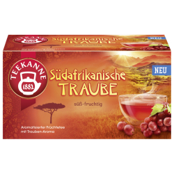 Ländertee Südafrikanische Traube, 18 x 2,25 g