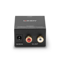 LINDY DA-Wandler,TosLink (optisch) & koaxial an...