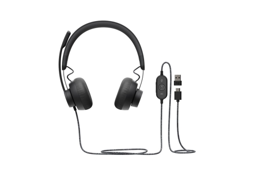 Logitech Headset Zone Wired MS Teams graphite