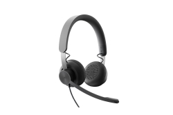 Logitech Headset Zone Wired MS Teams graphite