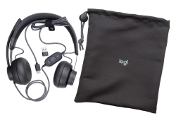 Logitech Headset Zone Wired MS Teams graphite
