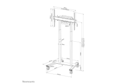 Neomounts BOS 37-100 1TFT schwarz Max.110KG motorisiert (Speditionsversand)