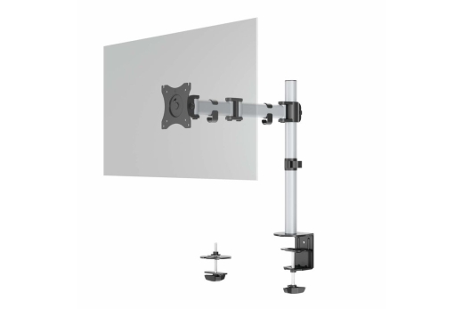 DURABLE Monitorhalterung SELECT für 1 Mon. Tischbef Silber