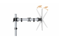 DURABLE Monitorhalterung SELECT für 1 Mon. Tischbef Silber