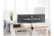 DURABLE Monitorhalterung SELECT für 2 Mon. Tischbef Silber