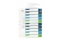 DURABLE Register A4 + 10tlg. 1-10 farbige Taben+trans. Form.