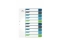 DURABLE Register A4 + 10tlg. 1-10 farbige Taben+trans. Form.