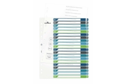 DURABLE Register A4 + 20tlg. 1-20 farbige Taben+trans. Form.