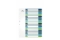 DURABLE Register A4 + 20tlg. 1-20 farbige Taben+trans. Form.