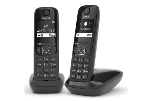Gigaset AS690 Duo schwarz int.