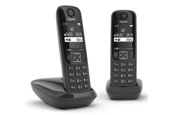 Gigaset AS690 Duo schwarz int.