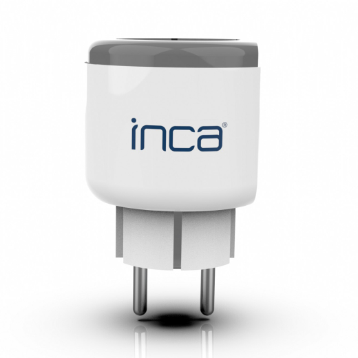 INCA WLAN Smart-Steckdose Android&IOS/2.4GHz WiFi/16A weiss retail