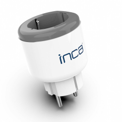 INCA WLAN Smart-Steckdose Android&IOS/2.4GHz WiFi/16A weiss retail