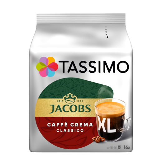 Kaffeekapseln Tassimo Caffè Crema Classico XL - 16 Stück