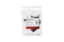 Equip Telefonkabel RJ9->2x3.5mm St/Bu 0.25m schwarz