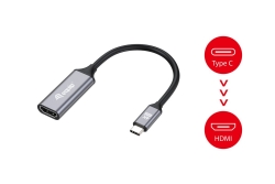 Equip Adapter USB-C->HDMI2.0 St/Bu 4K/ 60Hz 0.15m PVC