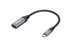 Equip Adapter USB-C->HDMI2.1 St/Bu 8K/ 60Hz 0.15m PVC